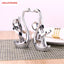 CJ104 Swan Dinnerware sets 7pcs/set wedding party fruit tableware set dinnerware sets