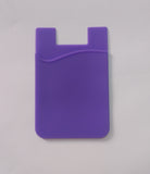 Business Credit Pocket Adhesive Fashion Women Men Cell Phone Card Holder ID Card Holder Slim Case sticker Bus Card