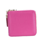 New Korean version  simple square lady wallet High-quality PU leather Short zipper purse fringed mini women's purse