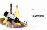 European Resin Drunk Deer Wine Rack Livingroom Office Wine Bottle shelf Home Furnishing Decoration Modern Wine Holder Crafts