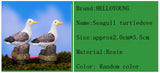 XBJ182 Mini 3pcs Seagull turtledove decoration supplies moss micro landscape deco  Garden deco Creative handicrafts