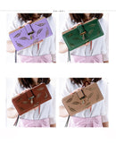 Women Wallet Leather Card Coin Holder Money Clip Long Phone Clutch Photo High Quality Photo Fashion Cash Pocket Female Purse