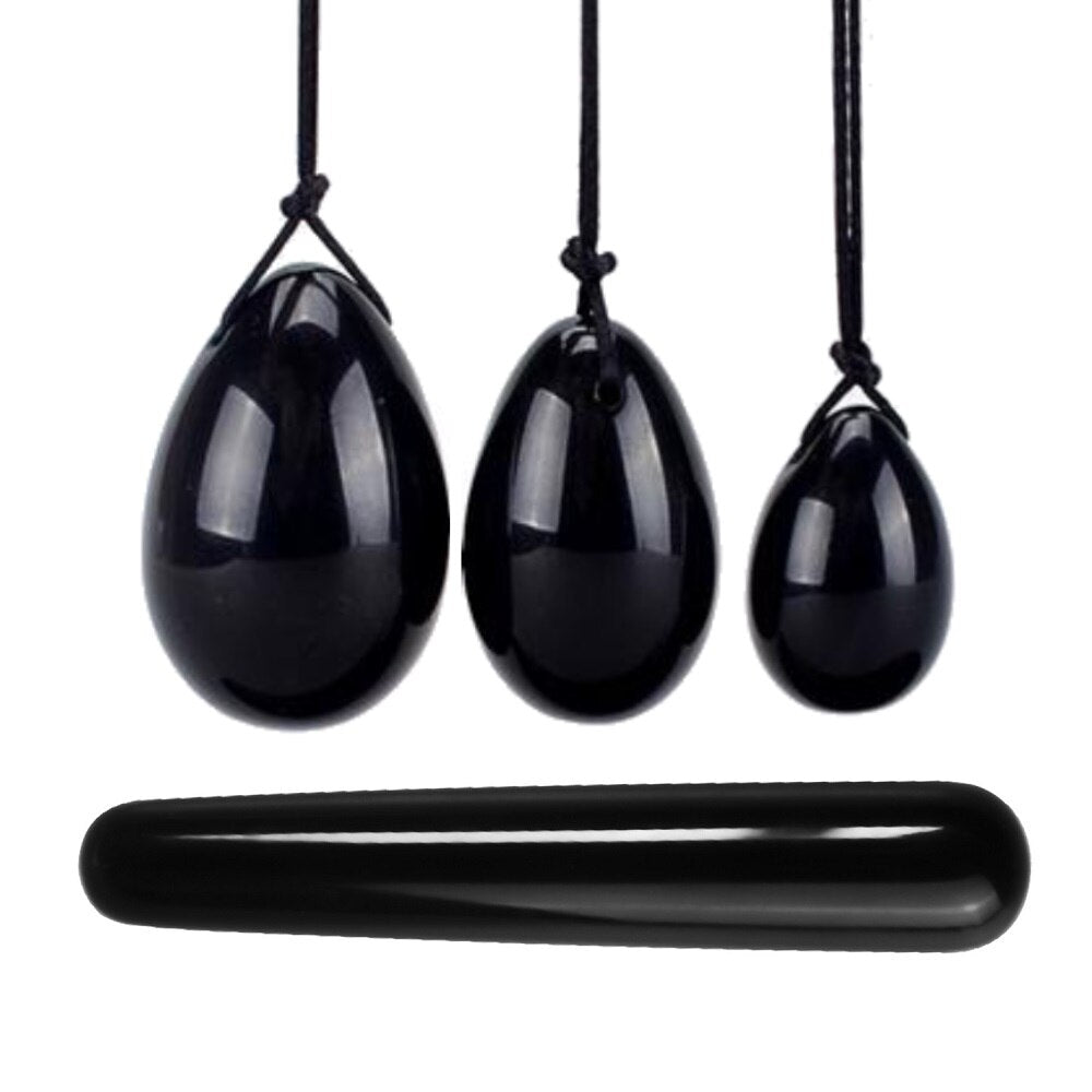 Rose Quartz Yoni Egg Jade Eggs Women Kegel Exerciser Jade Massager Vaginal Muscles Tightening Ball Crystal Kegel Eggs Secondary image