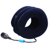 neck massage Inflatable collar to relieve neck muscles, reduce headaches, mild stretching of the cervical spine.