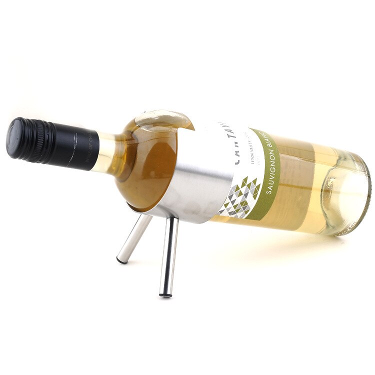 1PC New Metal Wine Rack 1 Bottles Wall Mounted Bar Wine Bottle Holders Storage Rack Wholesale