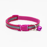 Nylon Reflective Pet dog Collar for Small Dogs Cat Puppy Necklace with Bell For Chihuahua Necklace Pet Products For Animals