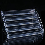 Clear/Transparent Nail Polish Rack Multi layers Cosmetic Varnish Display Stand Holder Manicure Tool Organizer Storage Shelf