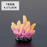 2pcs/lot simulation resin coral aquarium fish tank fish turtle small ornaments mini gift decoration starfish DIY ornaments