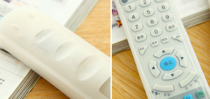 Silicone Protective Case Cover Skin For TV Remote Control Dust Cover Holder Organizer Can Be Cleaned Home Decoration