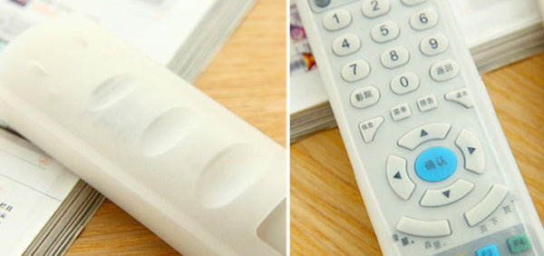Silicone Protective Case Cover Skin For TV Remote Control Dust Cover Holder Organizer Can Be Cleaned Home Decoration