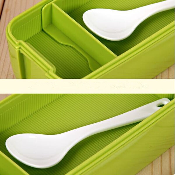 New Design 750ml Collapsible Portable Lunch Box Microwave Oven Lunch Bento Boxes Folding Lunchbox Eco-Friendly