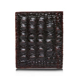 Crocodile pattern men's short wallet leisure wallet High-quality genuine leather Spring and summer new leather wallet