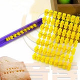 New 1 set 26 English Letter Cookie Pianting Symbol Stamp Biscuit Cookie Cutters Embosser Cake Fondant DIY Molds