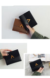 Matte Leather Small Women Wallet Luxury Brand Famous Mini Womens Wallets And Purses Short Female Coin Purse Credit Card Holder