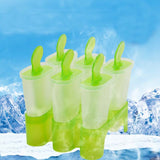 Cooking tools 6 Cell Ice Cream Tools Pop Mold Popsicle molds ice Maker Lolly Mould Tray Pan Kitchen DIY