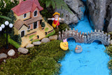 XBJ181 Mini 5pcs Couple ducks decoration supplies moss micro landscape deco  Garden deco Creative handicrafts