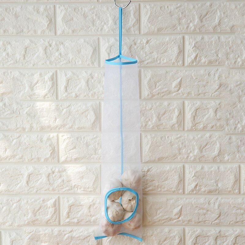Kitchen Garbage Trash Storage Bag Onion Holder Vegetable Potato Hanging Mesh Fruit Ginger Organizer Container Garlic Food Saver Secondary image