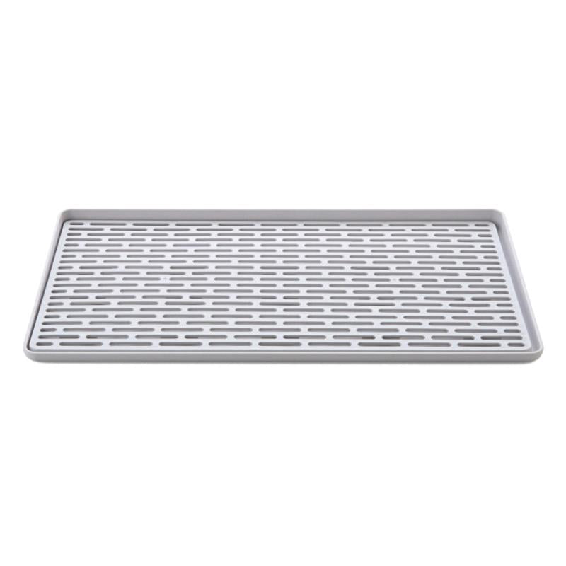 Kitchen Organizer Double Layer Dish Vegetable Water Tray Drainer Multifunctional Drying Rack Washing Holder Storage Rack Secondary image