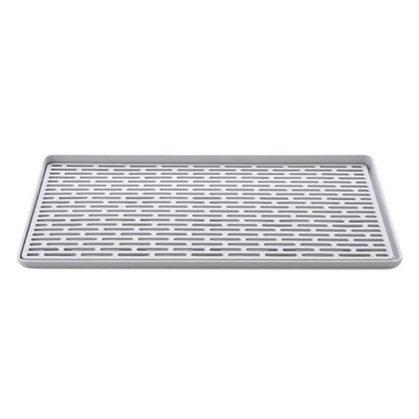 Kitchen Organizer Double Layer Dish Vegetable Water Tray Drainer Multifunctional Drying Rack Washing Holder Storage Rack
