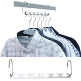 1 pcs Metal iron hanger Clothes hanger Metal multifunctional Hangers with Hook useful kitchen/home supplies