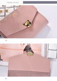 Tri-fold fashion wallet multi-card female purse High-quality PU leather Card & ID Holders women's handbags