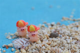 XBJ107 Mini 6PCS piggy decor supplies moss micro landscape deco  Garden deco Creative handicrafts