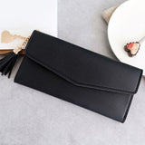 Long Section Wallet Woman PU Leather Simple Women Wallet Simple Multifunction Female Fashion Wallet