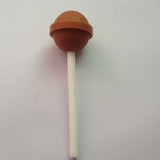 CJ155 Cute 1 pc Lollipop Shape Tea Infuser Silicone Puer Tea Strainer Loose-Leaf Spice Flower Herbal Tea Filter Funny Gift