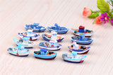 XBJ170 Mini yacht decoration supplies moss micro landscape deco  Garden deco Creative handicrafts
