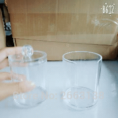 Acrylic Multifunctional Round Qtip Container Cosmetic Makeup Cotton Pad Organizer Jewelry Storage Box Holder and Candy Jars