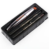M.n Menow Brand Thick Mascara Set With Gift Two Pencil Black / Brown Combination Natural Curly Lasting Mascara M1