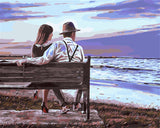 HELLOYOUNG Digital Painting DIY Handpainted Oil Painting Love First by numbers oil paintings chinese scroll paintings Home Decor