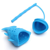 Fish Design Food Grade Silicone Loose Tea Leaf Infuser Herbal Spice Infuser Filter Strainer Drinkware