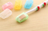 Food Grade Silicone Toothbrush 3pcs/lot  Head Case Cover Brush Cap Anti Bacteria Non Toxic Travel Camping Bathroom Accessories