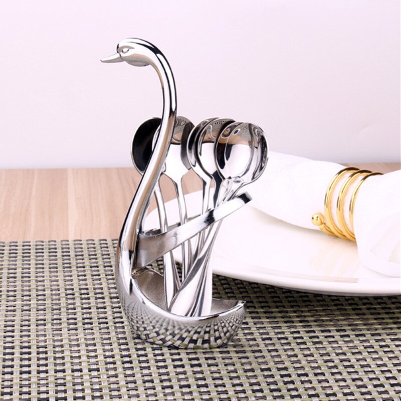 Swan Dinnerware sets 7pcs/set wedding party fruit tableware set dinnerware sets Main image