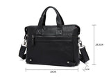 Messenger Bag men's genuine leather men shoulder bag Casual Male briefcases laptop Crossbody bags for men handbags