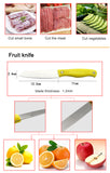3 pcs in one set high quality stainless steel kitchen knife set,meat knife,fruit knife,multi peeler knife