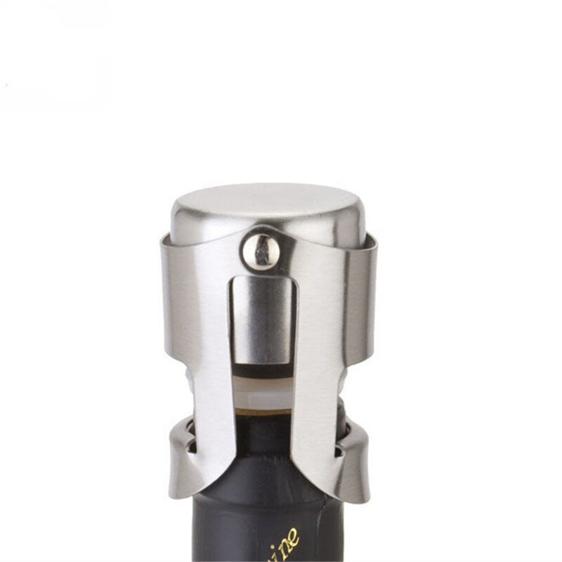 Stainless Steel Wine Bottle Stopper Champagne Stopper Sparkling Wine Bottle Plug Sealer Main image