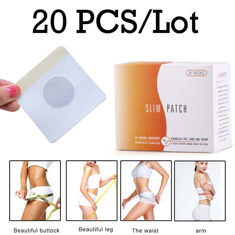 Navel Slimming Patch Fast Weight Lose Products Burning Fat Patches Body Shaping Slimming Stickers Without Retail Box 20PCS/Lot Main image