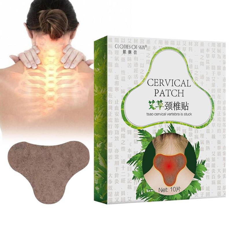 Knee Moxa Moxibustion Plaster Leg Pain Relief Wormwood Sticker Self Heating Warming Meridians Patches Plaster 10pcs/box Secondary image