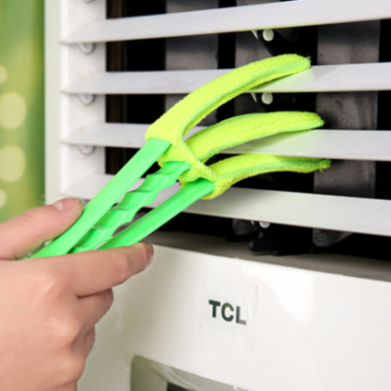 Hot Sale Multifunctional Cleaning Brushs For Blinds Air Conditioning Shutter Brush Corners Gap Washable Cleaning Brush