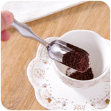 1Pc Stainless Steel Tea scoops Minimalist Teaspoon Tea Powder Scoop Flower Tea Spoons Kitchen Accessories Tools