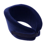 Unisex Soft Foam Cervical Collar Neck Brace Support Shoulder Pain Relief Adjustable Health Care Tool Navy Blue Khaki