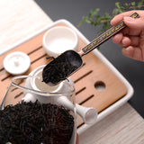 Chinese Tea spoons Copper Tea Scoop Spoon Tea Leaves Chooser Holder High Quality Chinese Kongfu Tea Accessories Tools