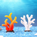 2pcs/lot simulation resin coral aquarium fish tank fish turtle small ornaments mini gift decoration starfish DIY ornaments