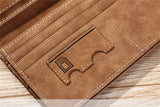 New Vintage High quality PU leather clutch male leather Wholesale long wallets card holder purse pocket wallet