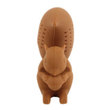 CJ048 High Quality Cute Squirrel Tea Strainer Silicone loose-leaf Tea Infuser Filter Diffuser Fun Tea Accessories