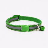 Nylon Reflective Pet dog Collar for Small Dogs Cat Puppy Necklace with Bell For Chihuahua Necklace Pet Products For Animals