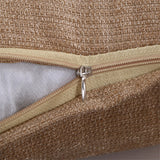 BZ142  Luxury Cushion Cover Pillow Case Home Textiles supplies Lumbar Pillow Lattice Chenille plain pillow chair seat