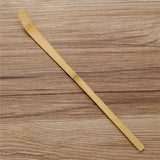 HELLOYOUNG 17cm Handmade Bamboo Chashaku Matcha Tea Scoop Retro Japanese Green Tea Ceremony Matcha Scoop Tea Sticks Tool